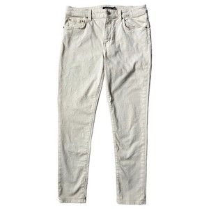 Women's Lauren Ralph Lauren High-Rise Skinny Jeans Mascarpone Cream Size 10